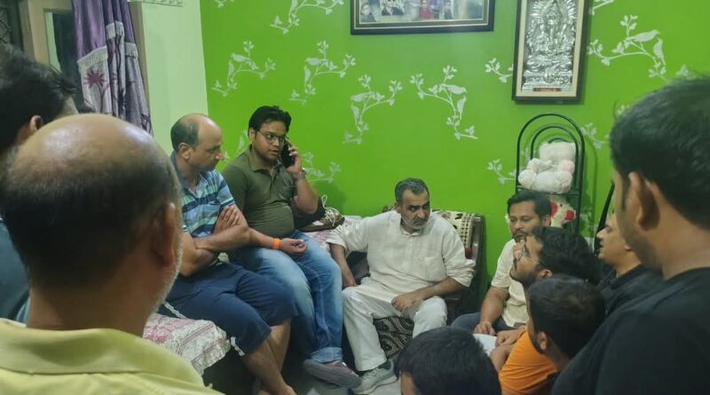 वैष्णों देवी में हुए हादसे में जनपद मुज़फ्फरनगर के निवासी कार्तिक की मौत व उसके परिजन घायल.