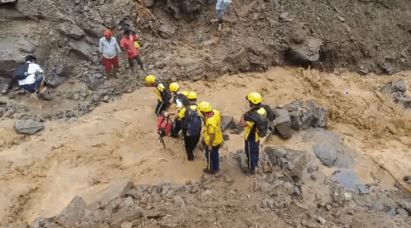 रुद्रप्रयाग के बसुकेदार क्षेत्र में अतिवृष्टि से प्रभावित इलाकों में SDRF उत्तराखण्ड की रेस्क्यू टीमें रवाना