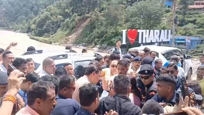 सीएम धामी ने थराली, चमोली में किया आपदा प्रभावित क्षेत्रों का स्थलीय निरीक्षण