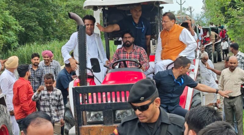 आपदा की घड़ी में जनसेवा की मिसाल बने मुख्यमंत्री पुष्कर सिंह धामी