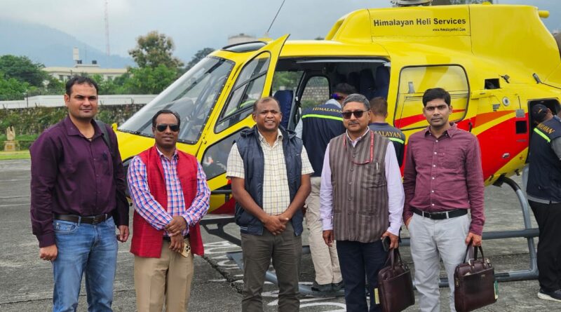 अंतर मंत्रालय केंद्रीय टीम आज विभिन्न जनपदों में आपदा से हुई