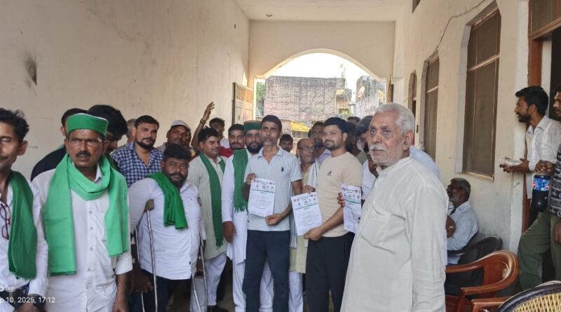 भारतीय किसान यूनियन (क्रांतिकारी) द्वारा ग्राम टबिटा, खतौली में संगठन विस्तार
