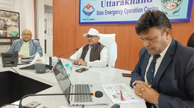 15 नवंबर को होगी भूकंप पर राज्य स्तरीय मॉक ड्रिल