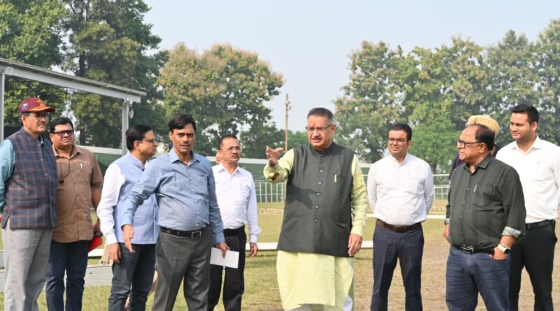 कृषि मंत्री गणेश जोशी ने पंतनगर में आयोजित होने वाले कृषक सम्मेलन की तैयारियों का लिया जायजा