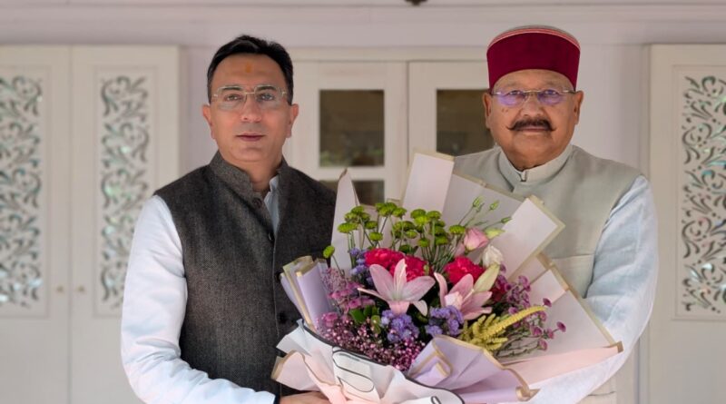 केन्द्रीय मंत्री जितिन प्रसाद से मिले महाराज
