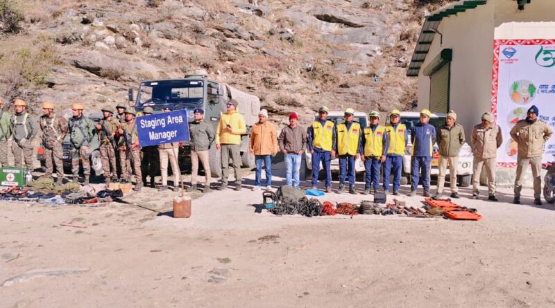 राज्यव्यापी भूकंप मॉक ड्रिल-2025 : SDRF उत्तराखण्ड की 42 टीमों ने दिखाया उत्कृष्ट समन्वय व तत्परता