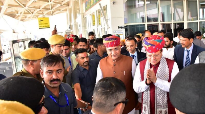 मुख्यमंत्री  पुष्कर सिंह धामी ने किया अजमेर, राजस्थान में अखिल भारतीय उत्तराखंड धर्मशाला – तीर्थराज पुष्कर के द्वितीय तल का लोकार्पण
