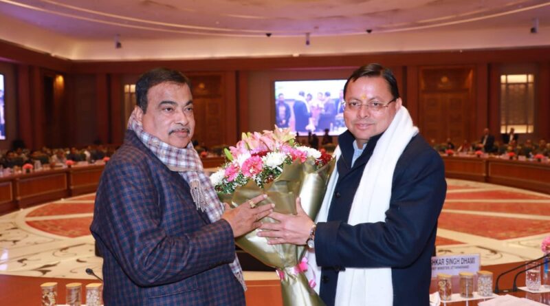दिल्ली में नितिन गडकरी और पुष्कर सिंह धामी की बड़ी बैठक: उत्तराखंड में सड़क नेटवर्क के लिए 25,000 करोड़ से अधिक की योजनाएं