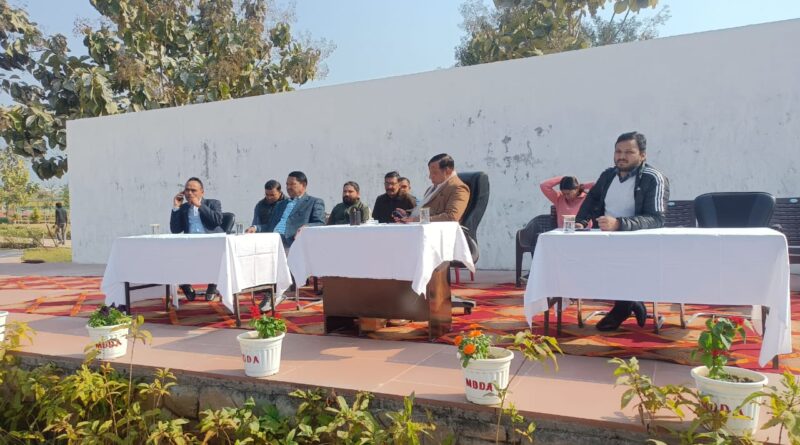 सिटी फॉरेस्ट पार्क को सुरक्षित, सुव्यवस्थित और पर्यावरण–अनुकूल बनाने की दिशा में एमडीडीए का बड़ा कदम