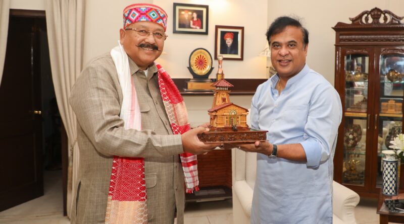सद्भावना सम्मेलन में असम के मुख्यमंत्री हेमन्त बिश्वा शर्मा पहुँचे