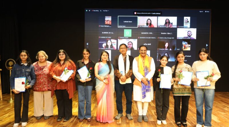 65 से अधिक देशों के साहित्यकार जुड़े, 30 नवोदित रचनाकार अलंकृत
