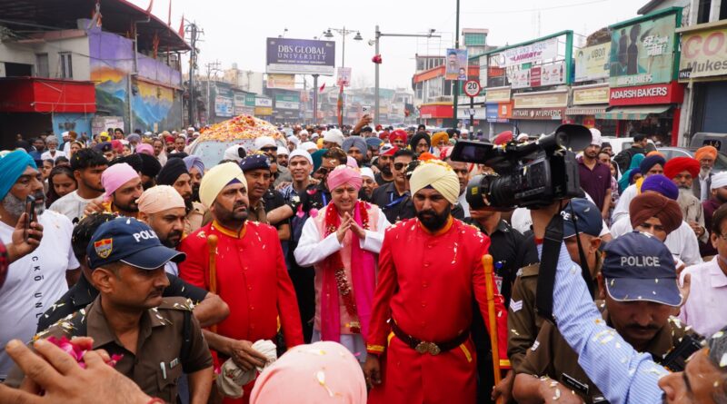 25,000 (पच्चीस हज़ार) संगतें शामिल हुई नगर परिक्रमा में