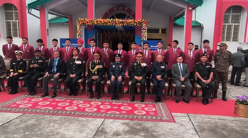 सैनिक स्कूल घोड़ाखाल का हीरक जयंती स्थापना दिवस समारोह