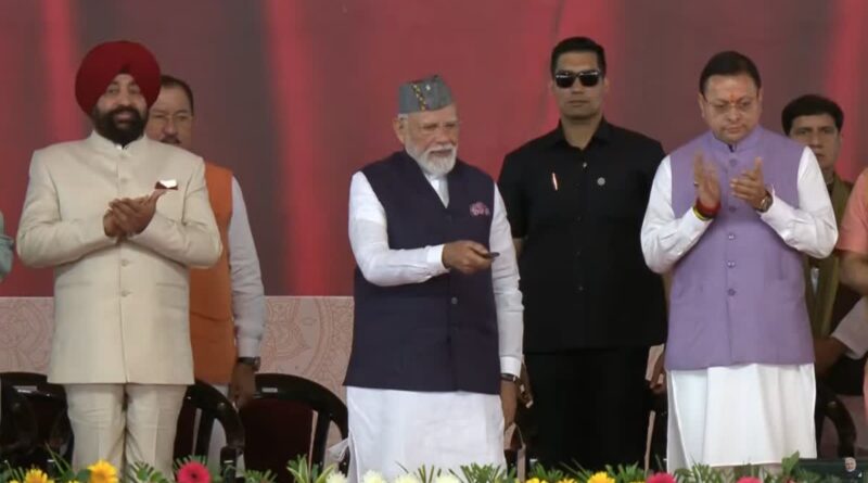 पहनावे में पहाड़ी टोपी, गढ़वाली, कुमाऊंनी में अभिवादन, गजब दिखा पीएम का अंदाज