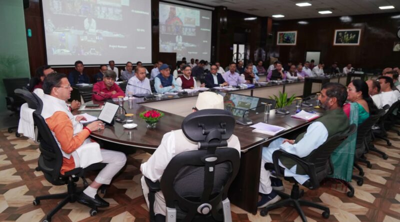 मुख्यमंत्री ने की 5 विधानसभाओं की सीएम घोषणाओं की समीक्षा