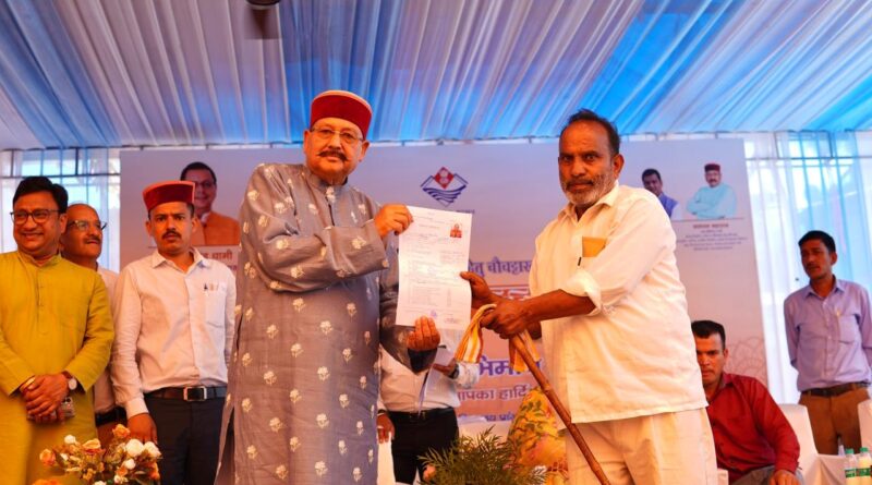 सतपुली में सतपाल महाराज का महा-शिविर; बोले— “नयार नदी पर बन रही झील बदलेगी पूरे क्षेत्र की तस्वीर और तकदीर”